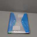 12 Pack Binder Pockets for 2/3/4 Ring Binder, Binder Folders with Snap Button and Label, Expandable Plastic Envelopes Binder Organizer Folders with 11 Holes for School Office Home (B - Side Open)