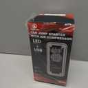 Acmount W160 Jump Starter with Air Compressor 5000A Car Battery Jump Starter 150PSI Tire Inflator/Air Pump, 12V Portable Jump Pack (Up to 9L Gas/8L Diesel Engine), Emergency Car Kit, Idea Gift for Man (silver)