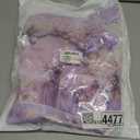 Uniquer Butterfly Theme Balloon Arch Kit, Pink Purple Latex Balloons Garland Kit with Purple Butterfly Shape Foil Balloon, Girl Birthday Party Decorations