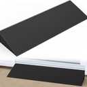 Nilight 2" Rise Threshold Ramp for Doorways, 19.7" Wide Low Profile Rubber Smooth Access Door Ramp for Doorway, Curb, Home Steps, Bathroom