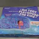 Skywin Mermaid Magic Fort Air Tent for Kids with Door (77 x 50) Builds in 30 Seconds, Toddler Tents Indoor for Imaginative Play, Kids Forts Indoor Playhouse, Christmas/Birthday Gift (Fan Not Incl)