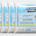 Foam Powder Pack of 5, Makes up to 600 Gallons of Bubble Party Fun for Backyard Fun Machines, Small