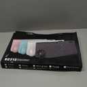 Wireless Keyboard and Mouse Combo - Full-Sized Ergonomic Keyboard with Wrist Rest, Phone Holder, Sleep Mode, Silent 2.4GHz Cordless Keyboard Mouse Set for PC, Laptop - Trueque (Pure White, 1 Pack)