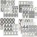 Juvale Bulletin Board Alphabet Letters and Numbers (144 Count )