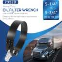Bonbo 2322D Heavy-Duty Oil Filter Wrench 5-1/4" to 5-3/4" for Use With 1/2" Square Drive Tool
