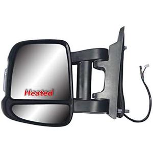 LONGLING Replacement Extension Long Arm Driver Left Side Mirror Manual Folding Electric Heated Glass with Signal Light Fit RAM Promaster 1500 2500 3500 From 2014 to Onward LONGLING Replacement Extension Long Arm Driver Left Side Mirror Manual Folding Electric Heated Glass with Signal Light Fit RAM Promaster 1500 2500 3500 From 2014 to Onward
