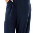 Lacozy Womens Casual Loose Sleeveless Spaghetti Strap Wide Leg Pants Jumpsuit Rompers (Blue, S)