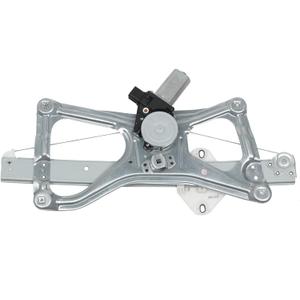 FINDAUTO 748-477 Front Right Passenger Side Power Window Regulator with Motor fit for 2006-2011 for Honda Civic