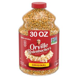 Orville Redenbacher's Gourmet Popcorn Kernels, Original Yellow, 4g Fiber Per Serving, 30 oz. (EXP 08/17/26)