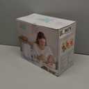 Chefhandy Baby Food Maker, 5-in-1 Baby Food Steamer & Blender with Auto and Manual Blending, Puree Maker, Bottle Warmer & Sterili-zer, BPA-Free, with 6 Food Pouches (White Blue)