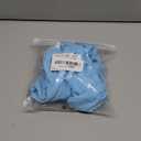 geluboao Bikini Set for Women Solid V Neck Knot Front Push Up High Leg Thong Two Piece Swimsuit (Medium, Light Blue)