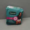 Depend Fresh Protection Adult Diapers, Incontinence & Postpartum Bladder Leak Underwear for Women, Disposable, Maximum, Large, Blush, 17 Count, Packaging May Vary