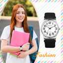 Avaner Women's Elastic Wrist Watches: Analog Quartz Stretch Braided Band Watch for Women Ladies