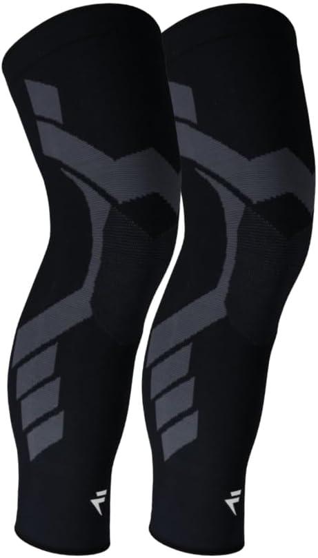 FLYTEX Knee Compression Sleeves Pain & Injury Relief for Knees Osteoarthritis, Meniscus Tear, Cruciate Ligament, IT Band Syndrome Ideal for Running, Hiking, Cycling, Fitness, Basketball, 3XL
