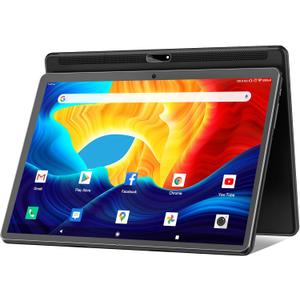 FEONAL Tablet 10.1 Inch Android 10 Tablet 32GB Storage, Octa Core Processor with 6000mAh Long-Lasting Battery, 256GB SD Card Expand Support HD Touchscreen Tablets (2025 WiFi Tablet)