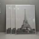 upsimples 20x30 Picture Frame White 3 Pack, Scratch-Proof Poster Frames 20 x 30 for Photo Gallery - Slide-In Strips, Horizontal or Vertical Wall Mounting
