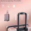 Luggage Set, 20 Inch Carry on Luggage, 28 Inch Checked Luggage Lightweight Hardside Suitcase With Spinner Wheels, TSA Lock, 2-Piece Set 20/28 Inch