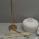 Emak Modern Pendant Lights Kitchen Island, 8 Inch Gold Pendant Light with Milk Glass Shade, Hanging Light Fixture for Kitchen Island, Dining Room, Bathroom, Bedroom, PL122-GD-ML