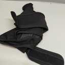 ROZKITCH Dog Surgery Recovery Sleeve for Rear Right Left Leg, Adjustable Pet Prevent Licking Wound Elbow Protector, Surgical Pants Hind Leg Back for Sprain ACL CCL Arthritis Joint Care Black L