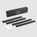 Universal Bumper Scrape Guard - Protect Your Car Bumper with Durable Anti-Scratch Protection - Bumper Scrape Guard Skid Plate DIY Kit Bumper Buddy (4 Pieces kit)