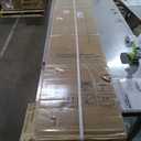 Bathroom Shower Door 12" W x 78.75" H, Frameless Fixed 3/8" (10mm) Thick Clear Tempered Glass Door Panel, Matte Black Clamp Hardware