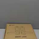 Smart Door Lock, OLUMAT Keyless Entry Door Lock Fingerprint Door Lock with Keypad Digital Lock with Handle for Home, Rental, Garage, Office and Hotel