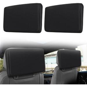 2 Pack Neoprene Protective Padded Cover for Rear Seat Entertainment Screen for 20212025 Cadillac Escalade/GMC Yukon/Chevy Tahoe/Suburban Rear Seat Screen Protectors 1.5mm Neoprene Dust& Impact Shield