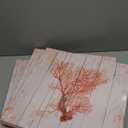 OuElegent Coral Canvas Wall Art Pink Paintings Modern Coastal Ocean Life Artwork for Living Room Bedroom Bathroom Decoration 3 Pieces Framed Wall Decor 16"x16"x3 Pcs (pink, medium)