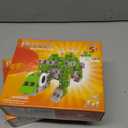 2 x 150 PCS 0.8in Building Blocks - Toy Building Sets for Kids, Building Blocks Cubes, School Toys Birthday Gifts for Boys and Girls Age 3+ Years Old Stimulate Imagination (150, Dinosaur)