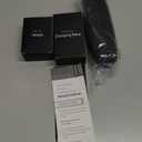 Aquasonic Black Series Ultra Whitening Toothbrush  ADA Accepted Electric Toothbrush- 8 Brush Heads & Travel Case  40,000 VPM Electric Motor & Wireless Charging - 4 Modes w Smart Timer (1 Count (Pack of 1))