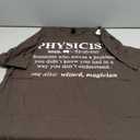 Physicist Definition Wizard Scientist Physics T-Shirt Funny T-Shirt (L, Brown)