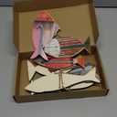 Novabright Wooden Fish Hanging Wall Decor Nautical Rustic Fishing Wood Sculpture Decorations Beach Coastal Theme Farmhouse Hanging Sign for Home Bathroom Bedroom Lake House(Colorful)