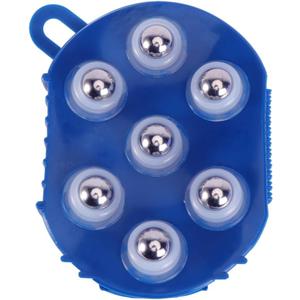 Massage Roller Handheld Massage Ball: Body Tool with 7 360-degree Metal Roller Balls - Glove Brush for Body Shaping, Muscle Back Neck Joint Foot Shoulder Leg Pains Relief