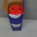 MIULEE Pack of 2 Christmas Decorative Throw Pillow Covers Soft Chenille Throw Pillows Solid Textured Cushion Covers for Couch Sofa Bedroom Living Room 18x18 Inch, Red