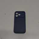 Magnetic Shockproof for iPhone 17 Pro Case,[Camera Protection][Compatible with Magsafe][Non-Slip][Mil-Grade Protection]Slim Anti-Yellow Translucent Matte Phone Case for iPhone 17 Pro,Navy Blue