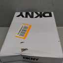 DKNY Womens Zanira Lace Up Sneaker with Chunky Platform (8, Soft White/Light Pink)