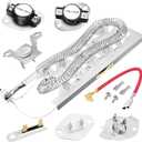 UpgradedWP3387747 3387747 Dryer Heating Element for Whirlpool Cabrio Duet Kenmore Elite Maytag bravos xl Dryer WED5100HW1 WED5500XW1 WED5700AC1 WED6120HW1 WED6620HW1 MED5500FW1 MED6230RHW1