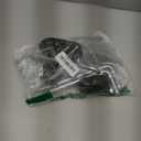 Rubber Exhaust Hanger,2 Holes and 4 Holes Adjustable Muffler Hanger(0.47" Hole Diameter),90Bend Universal Weld in Place Exhaust Hanger Rod (12 PCS)