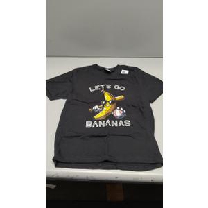 Lets Go Banana Retro Boys Kids Men Youth TShirt. S Size