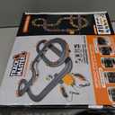 Slot Car Race Track Sets with 4 High-Speed Racing Car, Battery or Electric Race Car Track for Boys and Kids, Dual Racing Game Lap Counter Circular Overpass Track, Gifts Toys for Boys Kids Age 6 7 8-12