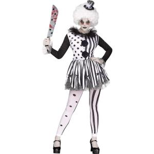 Fun World Killer Clown Women's Costume. Size S