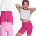 3 Pack Girls Bike Shorts 5-14 Years