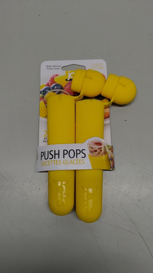 JOIE Yellow Freezer Mold Pops, 2 CT