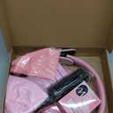 Pilates Equipment Kit for Home Workout,Pilates Ring and Ball Set,Pilates Essentials Accessories Kit for Women with Core Sliders,Adjustable Ankle Wrist Weight,Exercise Resistant Bands (pink)