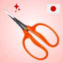 Chikamasa B-500SL Stainless Steel Grape Care Shears L-Shaped