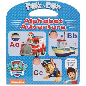 Melissa & Doug PAW Patrol Children's Book - Poke-A-Dot: Alphabet Adventure