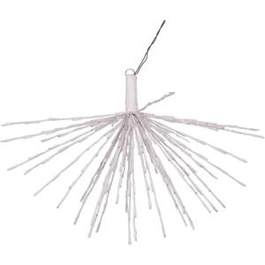 Vickerman 240Lt x 32" White Starburst Warm White 5mm Twinkle LED Lights.