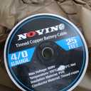 InstallGear 4 Gauge Battery Cable - 25ft Pure Copper OFC Cable, Flexible Power and Ground Wire for Car Audio, Speaker, RV Trailer, Amp, and Battery Wiring - Durable and Heat Resistant Jacket