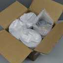 Goodluck 200PCS 9oz Plastic Cups for Party, Disposable Silver Cups, Plastic Cocktail Glasses for Wedding Thanksgiving, Christmas, and Parties