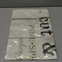 Farm Fresh Christmas Tree Garden Flag 12x18 Inch Double Sided Outside, Rustic Farmhouse Xmas Winter Holiday Outdoor Seasonal Yard Porch Decoration (Green)